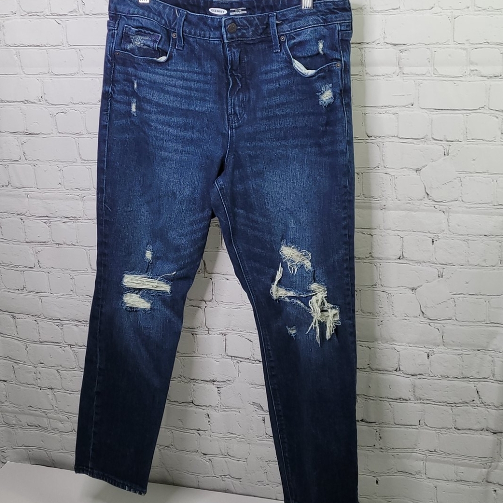 Old navy high rise power straight leg jeans